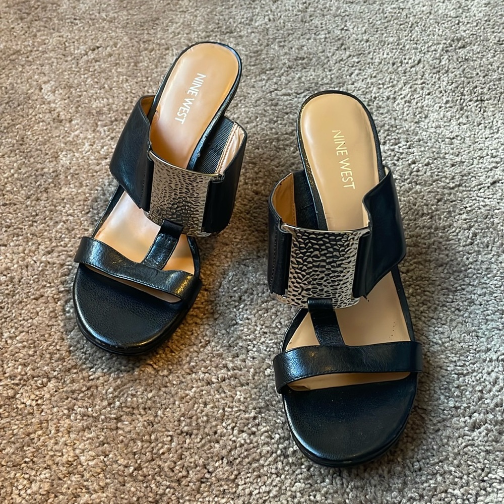 Nine West open toe sandals